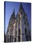 The Exterior of the Christian Cathedral, Chartres, Eure Et Loir, Centre, France-Jonathan Hodson-Stretched Canvas