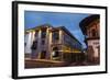 The Exterior of the Jw Marriott Hotel Which Is an Old Restored Convent, Cuzco, Peru, South America-Yadid Levy-Framed Photographic Print