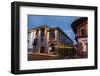 The Exterior of the Jw Marriott Hotel Which Is an Old Restored Convent, Cuzco, Peru, South America-Yadid Levy-Framed Photographic Print