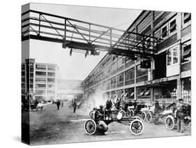 The Exterior of the Model T Factory, 1914-null-Stretched Canvas