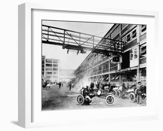 The Exterior of the Model T Factory, 1914-null-Framed Photographic Print