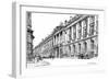 The Exterior of the Rac Clubhouse in Pall Mall, London, 1946-Hanslip Fletcher-Framed Giclee Print