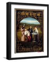 The Extraction of the Stone of Folie. Painting by Hieronymus Van Aeken (Aken) Dit Jerome Bosch (145-Hieronymus Bosch-Framed Giclee Print