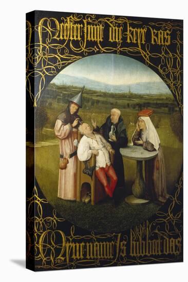 The Extraction of the Stone of Madness (The Cure of Folly), ca. 1490-Hieronymus Bosch-Stretched Canvas