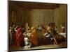 The Extreme Unction, from the Series of the Seven Sacraments, Before 1642-Nicolas Poussin-Mounted Giclee Print