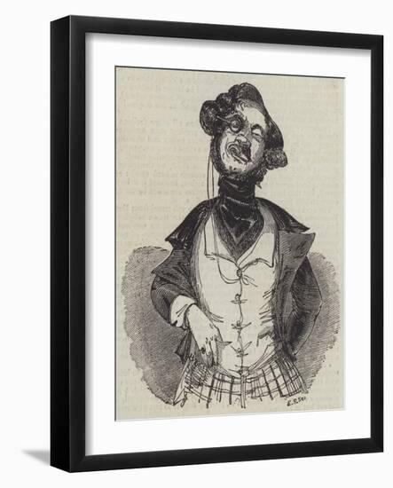 The Eye Glass-Alfred Crowquill-Framed Giclee Print