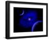 The Eye of a Nebula, a Star at the Center of a Gaseous Nebula-Stocktrek Images-Framed Art Print