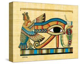 The Eye of Horus-null-Stretched Canvas