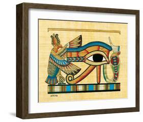 The Eye of Horus-null-Framed Art Print