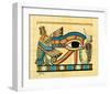 The Eye of Horus-null-Framed Art Print