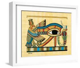 The Eye of Horus-null-Framed Art Print