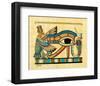 The Eye of Horus-null-Framed Art Print