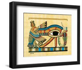 The Eye of Horus-null-Framed Art Print