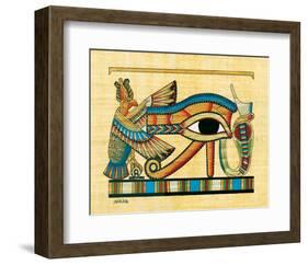 The Eye of Horus-null-Framed Art Print