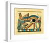 The Eye of Horus-null-Framed Art Print