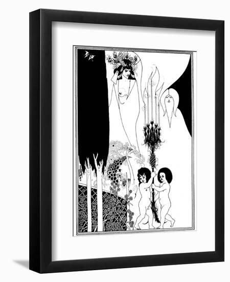 The Eyes of Herod-Aubrey Beardsley-Framed Photographic Print