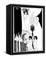 The Eyes of Herod-Aubrey Beardsley-Framed Stretched Canvas