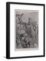 The Eyes of the Army, Scouts at Work-John Charlton-Framed Giclee Print