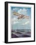 'The Eyes of the Fleet: A Short Seaplane', c1918 (1919)-Geoffrey Watson-Framed Giclee Print