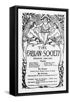 The Fabian Society Report, 1886-7-Walter Crane-Framed Stretched Canvas