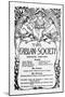 The Fabian Society Report, 1886-7-Walter Crane-Mounted Giclee Print
