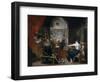 The Fable of Arachne (Las Hilandera)-Diego Velazquez-Framed Giclee Print