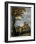 The Fable of the Lion and the Mouse-Frans Snyders-Framed Giclee Print