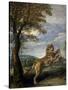 The Fable of the Lion and the Mouse-Frans Snyders-Stretched Canvas