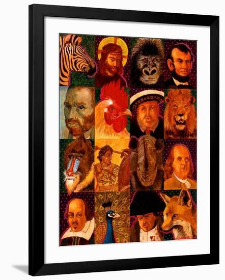The Fabric of History-John Newcomb-Framed Giclee Print