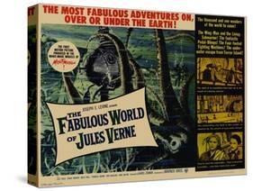 The Fabulous World of Jules Verne, 1961-null-Stretched Canvas