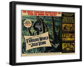 The Fabulous World of Jules Verne, 1961-null-Framed Art Print