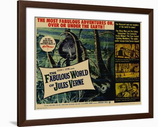 The Fabulous World of Jules Verne, 1961-null-Framed Art Print