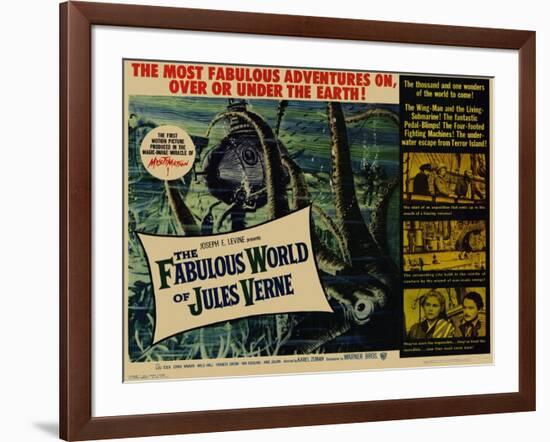 The Fabulous World of Jules Verne, 1961-null-Framed Art Print