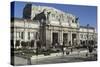 The Facade of Milan Central Railway Station (Milano Centrale)-Stuart Forster-Stretched Canvas