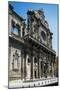The Facade of the Basilica of the Holy Cross-null-Mounted Giclee Print