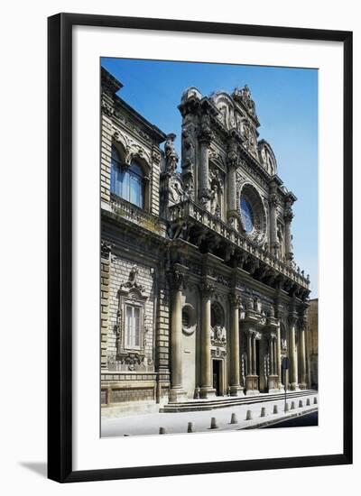 The Facade of the Basilica of the Holy Cross-null-Framed Giclee Print