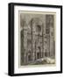 The Facade of the Duomo at Florence, Recently Restored-null-Framed Giclee Print