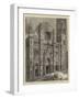 The Facade of the Duomo at Florence, Recently Restored-null-Framed Giclee Print