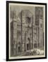 The Facade of the Duomo at Florence, Recently Restored-null-Framed Giclee Print