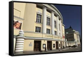 The Facade of the Estonian National Opera House-Stuart Forster-Framed Stretched Canvas