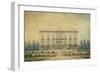 The Facade of Villa Floridiana in Naples-Antonio Niccolini-Framed Giclee Print