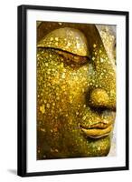 The Face of Buddha-Wasu Watcharadachaphong-Framed Photographic Print