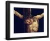 The Face of Christ, Detail from the Crucifixion from the Isenheim Altarpiece, circa 1512-16-Matthias Grünewald-Framed Giclee Print