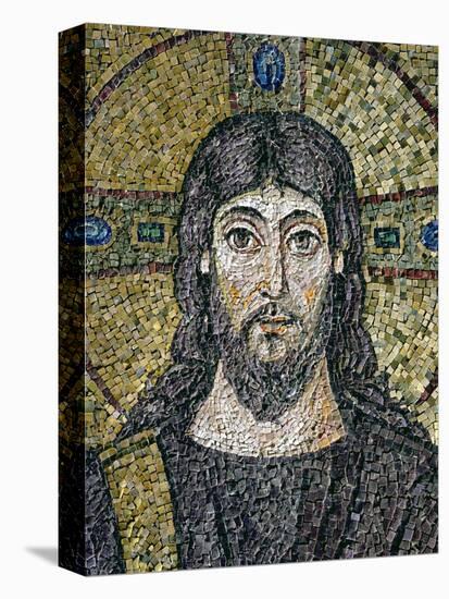 The Face of Christ-Byzantine School-Stretched Canvas