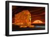 The Face of Modern Technology and Global Communication-null-Framed Premium Giclee Print