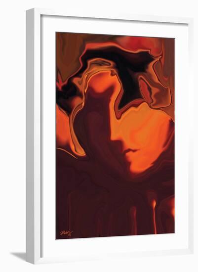 The Face-Rabi Khan-Framed Art Print