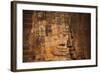 The faces on the Bayon temple at Angkor, UNESCO World Heritage Site, Siem Reap, Cambodia, Indochina-Alex Treadway-Framed Photographic Print