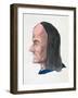 The Facial Characteristics of a Loafer, 1808-Johann Kaspar Lavater-Framed Giclee Print