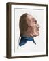 The Facial Characteristics of a Quick Tempered Person, 1808-Johann Kaspar Lavater-Framed Giclee Print