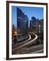 The Facto Tower in Paris - La Defense, France-David Bank-Framed Photographic Print